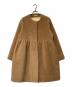 YORI（ヨリ）の古着「もふボアコート」｜ベージュ