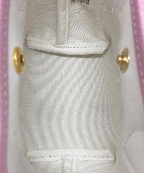 LONGCHAMP（ロンシャン）LONGCHAMP (ロンシャン) PANIER ミニ 2WAY ショルダーバッグ ピンクベージュの古着・服飾アイテム