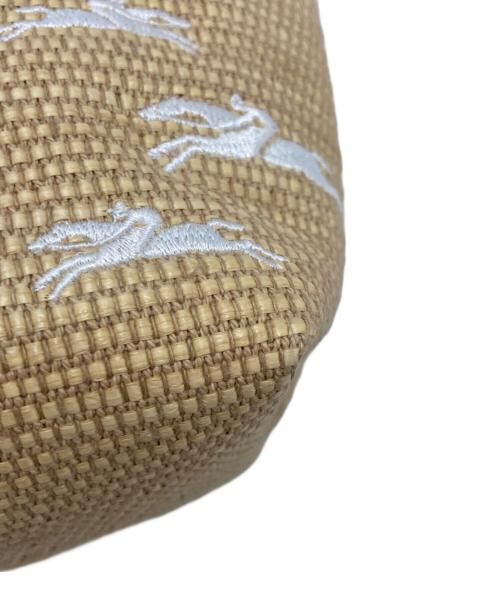 LONGCHAMP（ロンシャン）LONGCHAMP (ロンシャン) PANIER ミニ 2WAY ショルダーバッグ ピンクベージュの古着・服飾アイテム