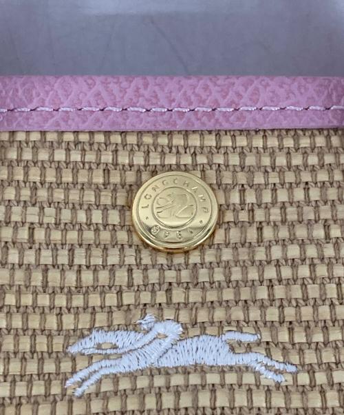 LONGCHAMP（ロンシャン）LONGCHAMP (ロンシャン) PANIER ミニ 2WAY ショルダーバッグ ピンクベージュの古着・服飾アイテム