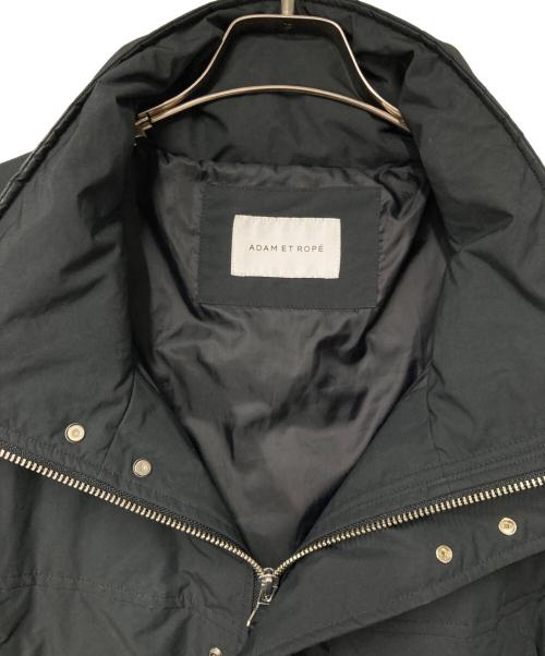 Adam et Rope（アダム エ ロペ）Adam et Rope (アダム エ ロペ) ALLIED ロフテック中綿コート ブラック サイズ:FREEの古着・服飾アイテム
