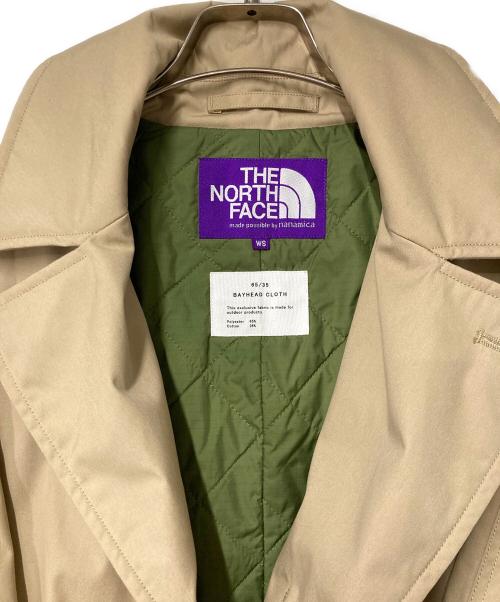 THE NORTHFACE PURPLELABEL（ザ・ノースフェイス パープルレーベル）THE NORTHFACE PURPLELABEL (ザ・ノースフェイス パープルレーベル) 65/35 Insulation Soutien Collar Coat(インシュレーション ステンカラーコート) ベージュ サイズ:WSの古着・服飾アイテム