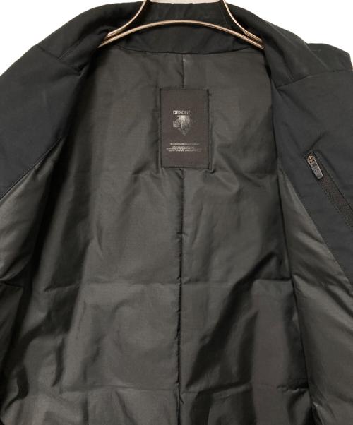 DESCENTE（デサント）DESCENTE (デサント) DOWN CHESTER COAT ブラック サイズ:Mの古着・服飾アイテム