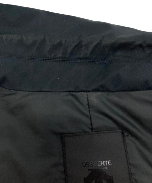 DESCENTE（デサント）DESCENTE (デサント) DOWN CHESTER COAT ブラック サイズ:Mの古着・服飾アイテム