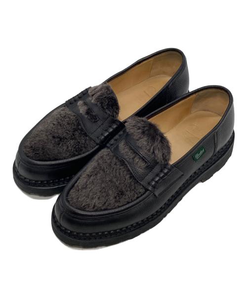 PARABOOT（パラブーツ）PARABOOT (パラブーツ) JOURNAL STANDARD (ジャーナルスタンダード) 別注 REIMS MOUTON / MARCHE ブラック サイズ:7 1/2の古着・服飾アイテム