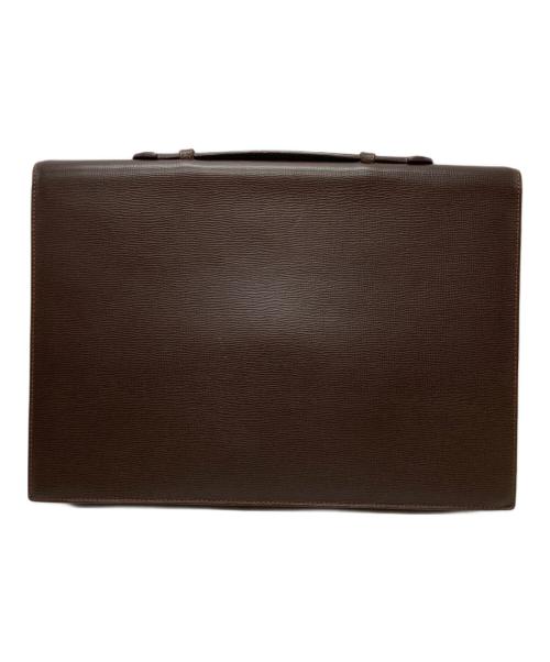 LOEWE（ロエベ）LOEWE (ロエベ) アナグラム ブリーフケース ブラウンの古着・服飾アイテム