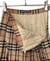 中古・古着 Burberry's (バーバリーズ) ノバチェック プリーツスカート ベージュ サイズ:表記なし：9000円