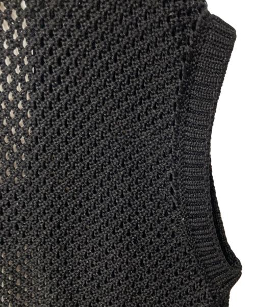 ADORE（アドーア）ADORE (アドーア) ミックスパターンニット ブラック サイズ:38の古着・服飾アイテム