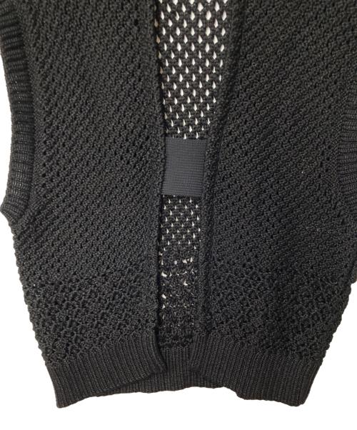 ADORE（アドーア）ADORE (アドーア) ミックスパターンニット ブラック サイズ:38の古着・服飾アイテム