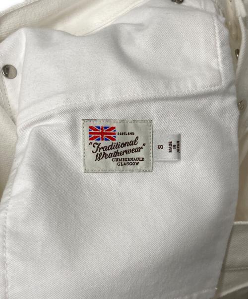 Traditional Weatherwear（トラディショナルウェザーウェア）Traditional Weatherwear (トラディショナルウェザーウェア) UNIONSLACKS 105D アイボリー サイズ:Sの古着・服飾アイテム