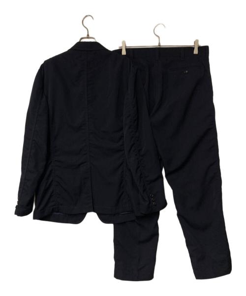 COMME des GARCONS HOMME（コムデギャルソン オム）COMME des GARCONS HOMME (コムデギャルソン オム) 18AW ウールギャバ 2B セットアップ ネイビー サイズ:Ｍの古着・服飾アイテム