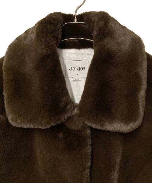 Jakke（ジャッキー）Jakke (ジャッキー) RACI COAT CHOCOLATE ファージャケット ブラウン サイズ:表記なしの古着・服飾アイテム
