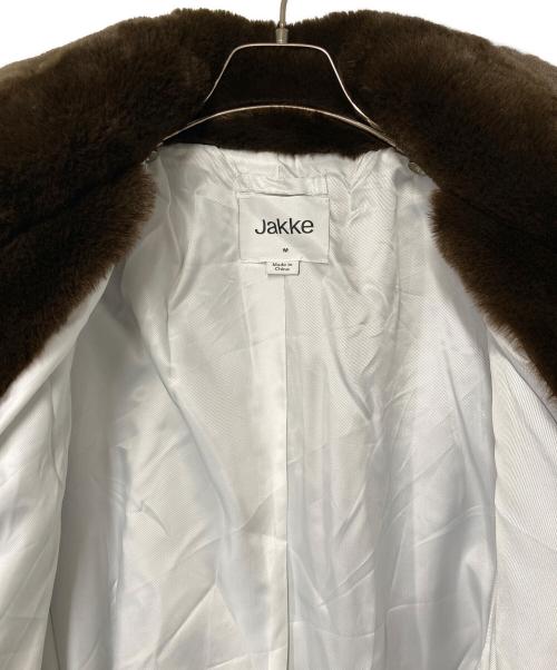 Jakke（ジャッキー）Jakke (ジャッキー) RACI COAT CHOCOLATE ファージャケット ブラウン サイズ:表記なしの古着・服飾アイテム
