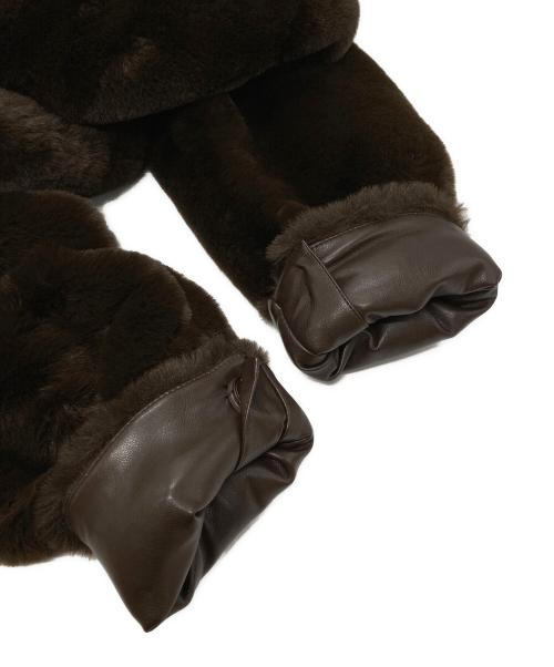 Jakke（ジャッキー）Jakke (ジャッキー) RACI COAT CHOCOLATE ファージャケット ブラウン サイズ:表記なしの古着・服飾アイテム