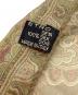中古・古着 ETRO (エトロ) ペイズリー柄シルクストール ベージュ×オレンジ：5000円