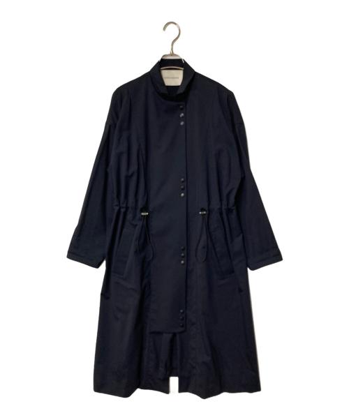 AEWEN MATOPH（イウエン マトフ）AEWEN MATOPH (イウエン マトフ) ドローストリング コート ネイビー サイズ:36の古着・服飾アイテム