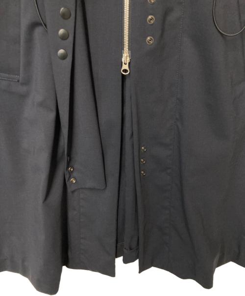 AEWEN MATOPH（イウエン マトフ）AEWEN MATOPH (イウエン マトフ) ドローストリング コート ネイビー サイズ:36の古着・服飾アイテム