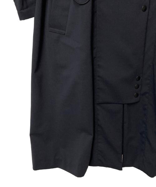 AEWEN MATOPH（イウエン マトフ）AEWEN MATOPH (イウエン マトフ) ドローストリング コート ネイビー サイズ:36の古着・服飾アイテム