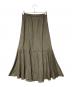 1er Arrondissement (プルミエ アロンディスモン) ロングリネンスカート カーキ サイズ:36：5000円