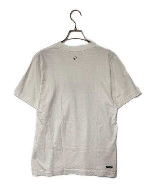 sacai（サカイ）sacai (サカイ) FRAGMENTS (フラグメント) not sacai プリントTシャツ ホワイト サイズ:表記無しの古着・服飾アイテム