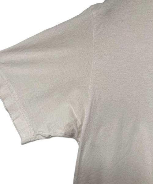 sacai（サカイ）sacai (サカイ) FRAGMENTS (フラグメント) not sacai プリントTシャツ ホワイト サイズ:表記無しの古着・服飾アイテム