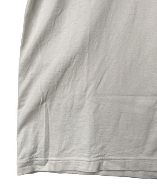 sacai（サカイ）sacai (サカイ) FRAGMENTS (フラグメント) not sacai プリントTシャツ ホワイト サイズ:表記無しの古着・服飾アイテム