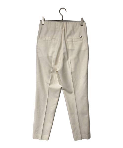 CALMER（カルメール）CALMER (カルメール) ウールタックパンツ アイボリー サイズ:1の古着・服飾アイテム