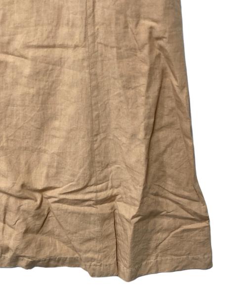 MaxMara（マックスマーラ）MaxMara (マックスマーラ) ノースリーブワンピース ベージュ サイズ:36の古着・服飾アイテム