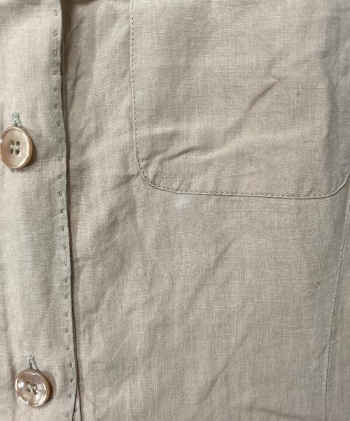 MaxMara（マックスマーラ）MaxMara (マックスマーラ) ノースリーブワンピース ベージュ サイズ:36の古着・服飾アイテム