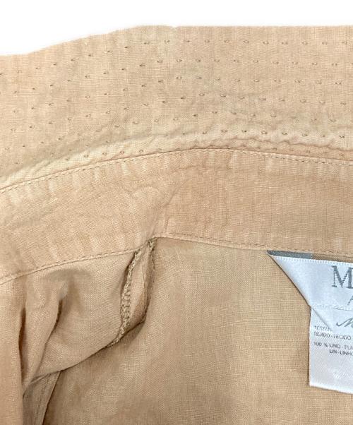 MaxMara（マックスマーラ）MaxMara (マックスマーラ) ノースリーブワンピース ベージュ サイズ:36の古着・服飾アイテム