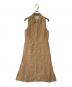 MaxMara（マックスマーラ）の古着「ノースリーブワンピース」｜ベージュ