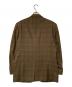 BROOKS BROTHERS (ブルックスブラザーズ) カシミヤ混3Bチェックテーラードジャケット ブラウン サイズ:40：5000円