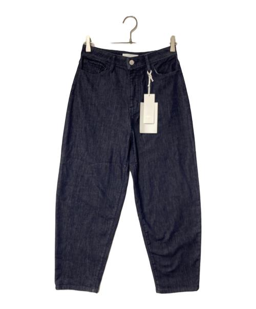 BLUE/自由区（ジユウク）BLUE/自由区 (ジユウク) ストレッチ ワイドパンツ インディゴ サイズ:38の古着・服飾アイテム