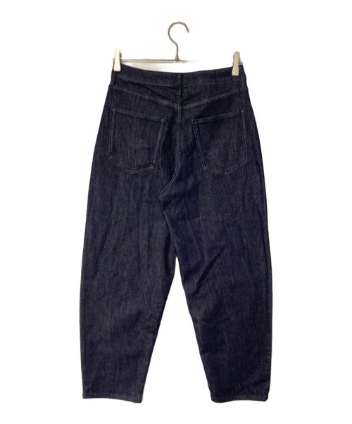 BLUE/自由区（ジユウク）BLUE/自由区 (ジユウク) ストレッチ ワイドパンツ インディゴ サイズ:38の古着・服飾アイテム