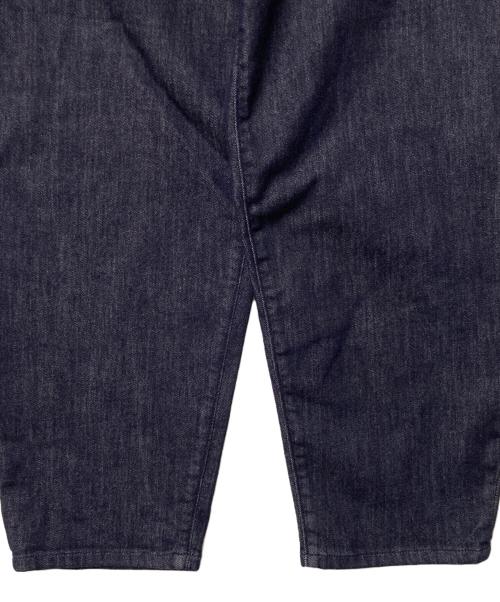 BLUE/自由区（ジユウク）BLUE/自由区 (ジユウク) ストレッチ ワイドパンツ インディゴ サイズ:38の古着・服飾アイテム