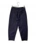 BLUE/自由区 (ジユウク) ストレッチ ワイドパンツ インディゴ サイズ:38：6000円