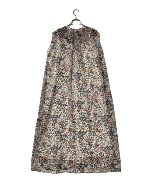 自由区（ジユウク）自由区 (ジユウク) ボタニカルフラワープリント ワンピース マルチカラー サイズ:38 未使用品の古着・服飾アイテム