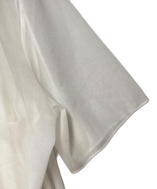 icB（アイシービー）icB (アイシービー) 【洗える】シアージャージ カットソー ホワイト サイズ:S(9) 未使用品の古着・服飾アイテム