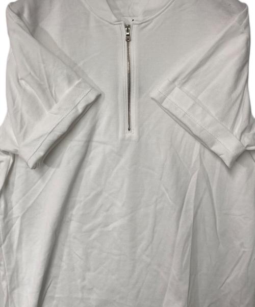 JOSEPH（ジョゼフ）JOSEPH (ジョゼフ) スビンギザカノコ ハーフジップ ホワイト サイズ:48の古着・服飾アイテム