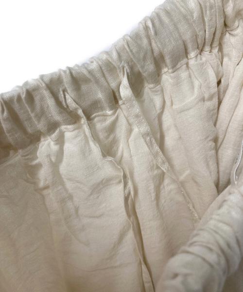 ATON（エイトン）ATON (エイトン) リネンロングスカート アイボリー サイズ:1の古着・服飾アイテム