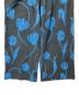 中古・古着 SAYAKA DAVIS (サヤカ デイヴィス) Printed Pull-On Pants  ブラック×ブルー サイズ:S：5000円