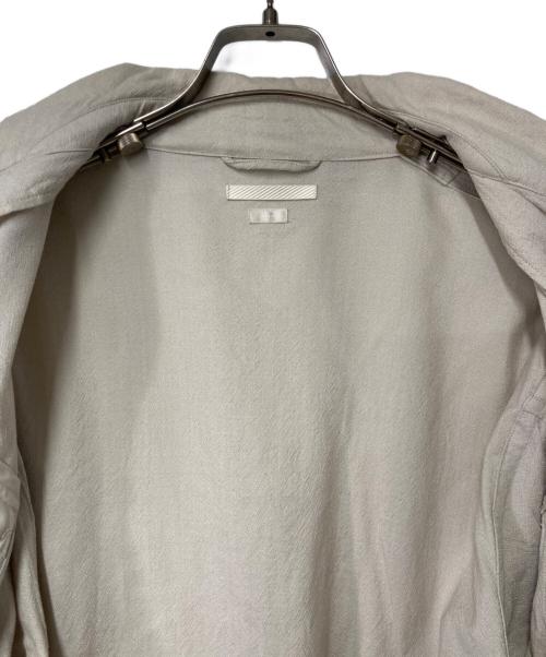 BLURHMS（ブラームス）BLURHMS (ブラームス) SILK WOOL TROPICAL 43 JKT アイボリーの古着・服飾アイテム