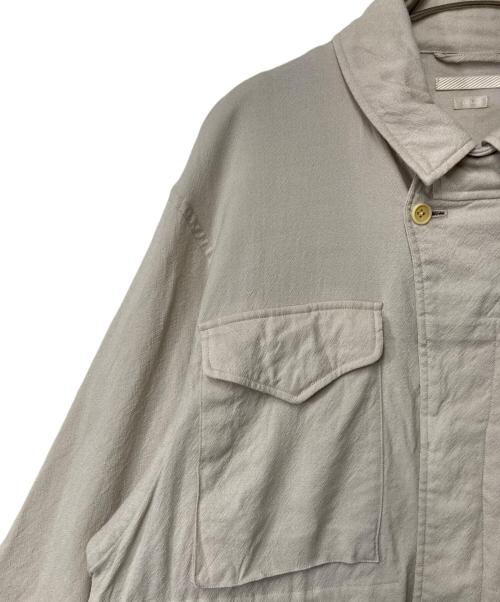 BLURHMS（ブラームス）BLURHMS (ブラームス) SILK WOOL TROPICAL 43 JKT アイボリーの古着・服飾アイテム