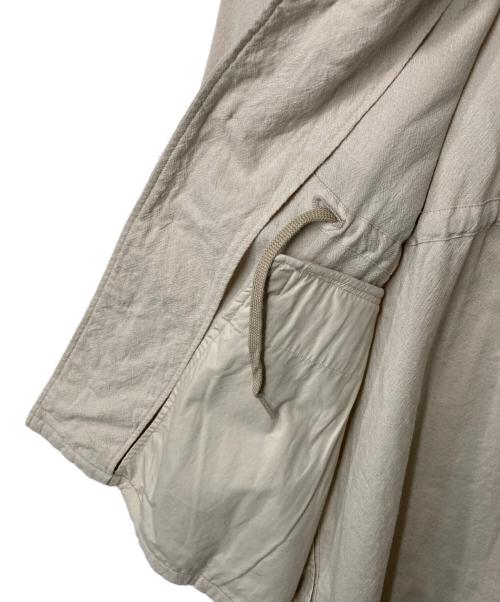 BLURHMS（ブラームス）BLURHMS (ブラームス) SILK WOOL TROPICAL 43 JKT アイボリーの古着・服飾アイテム