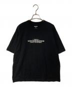 NEIGHBORHOODネイバーフッド）の古着「プリントTシャツ」｜ブラック