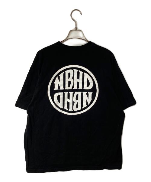 NEIGHBORHOOD（ネイバーフッド）NEIGHBORHOOD (ネイバーフッド) プリントTシャツ ブラック サイズ:Lの古着・服飾アイテム