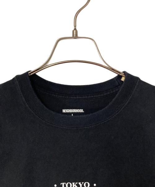 NEIGHBORHOOD（ネイバーフッド）NEIGHBORHOOD (ネイバーフッド) プリントTシャツ ブラック サイズ:Lの古着・服飾アイテム