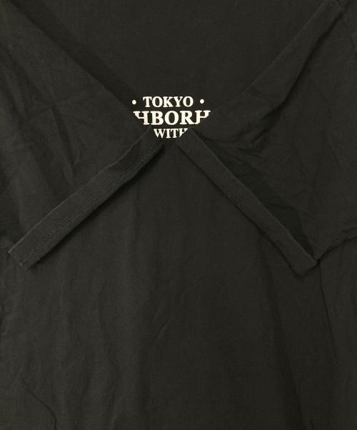 NEIGHBORHOOD（ネイバーフッド）NEIGHBORHOOD (ネイバーフッド) プリントTシャツ ブラック サイズ:Lの古着・服飾アイテム