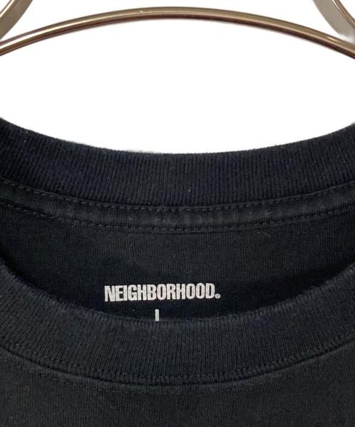 NEIGHBORHOOD（ネイバーフッド）NEIGHBORHOOD (ネイバーフッド) プリントTシャツ ブラック サイズ:Lの古着・服飾アイテム
