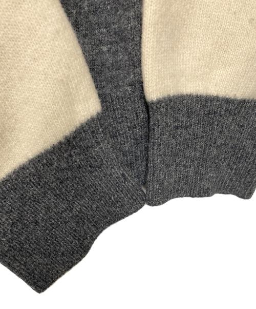 ICEBERG HISTORY（アイスバーグヒストリ）ICEBERG HISTORY (アイスバーグヒストリ) Disney (ディズニー) クルーネックニット グレー×ベージュ サイズ:FREEの古着・服飾アイテム